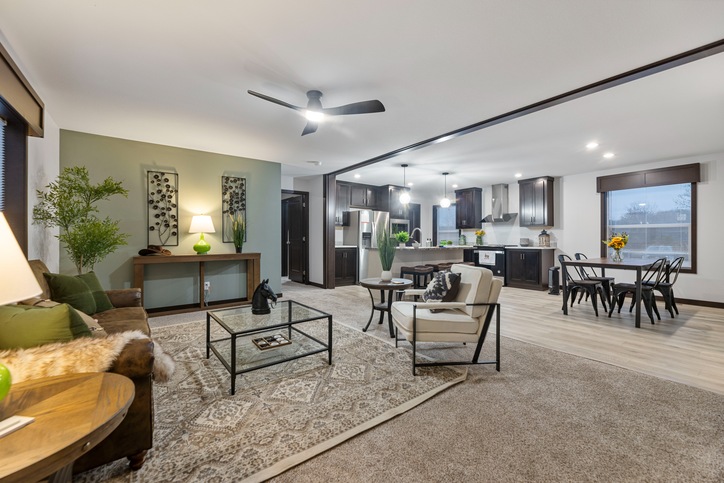 The Superior 28604A | 4 bedroom, 2 bathroom, 1659 sqft home | Built by Cavco - Montevideo in Montevideo, MN.