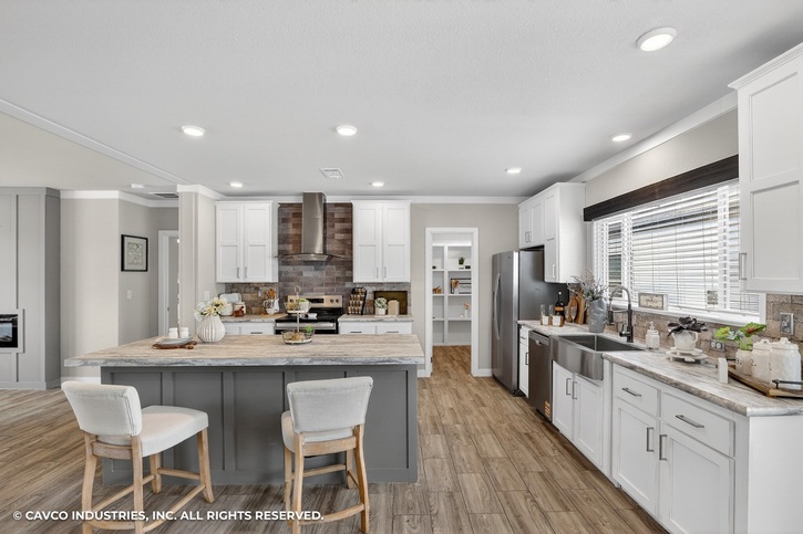 Sundance IV 32765A | 5 bedroom, 2 bathroom, 2356 sqft home. Built by Cavco - Austin in Austin, TX