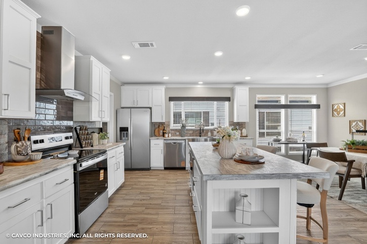 Sundance IV 32765A | 5 bedroom, 2 bathroom, 2356 sqft home. Built by Cavco - Austin in Austin, TX