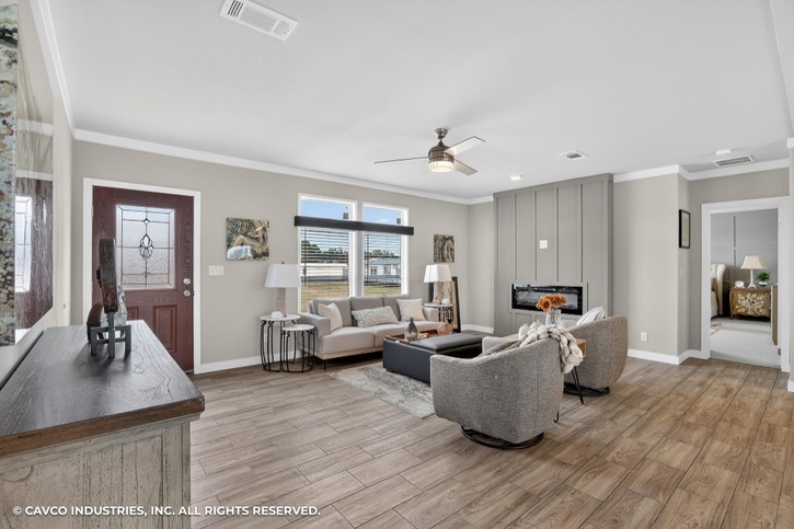 Sundance IV 32765A | 5 bedroom, 2 bathroom, 2356 sqft home. Built by Cavco - Austin in Austin, TX