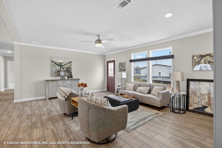 Sundance IV 32765A | 5 bedroom, 2 bathroom, 2356 sqft home. Built by Cavco - Austin in Austin, TX