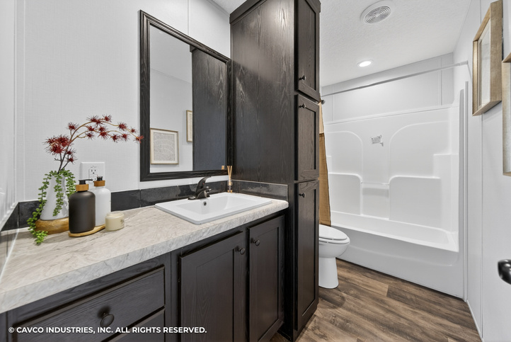 Grady 16722A | 2 bedroom, 2 bathroom, 1080 sqft home | Built by Cavco - Douglas in Douglas, GA.