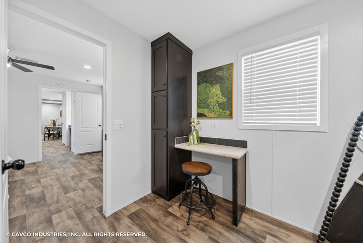 Grady 16722A | 2 bedroom, 2 bathroom, 1080 sqft home | Built by Cavco - Douglas in Douglas, GA.