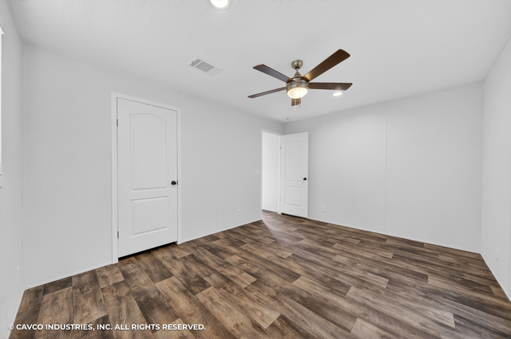 Grady 16722A | 2 bedroom, 2 bathroom, 1080 sqft home | Built by Cavco - Douglas in Douglas, GA.