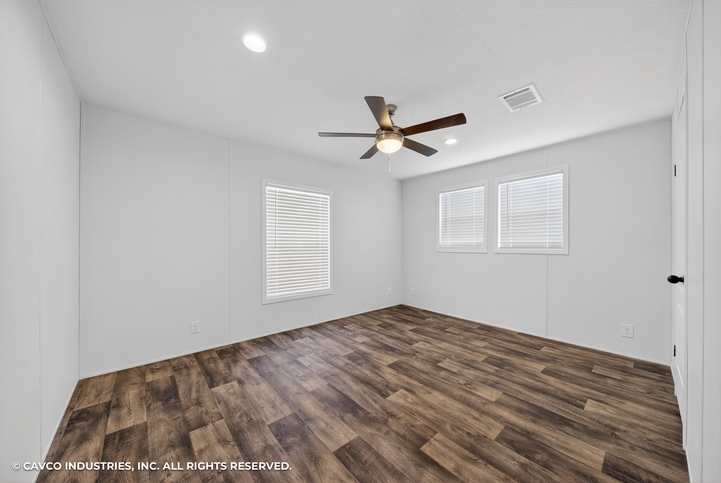 Grady 16722A | 2 bedroom, 2 bathroom, 1080 sqft home | Built by Cavco - Douglas in Douglas, GA.
