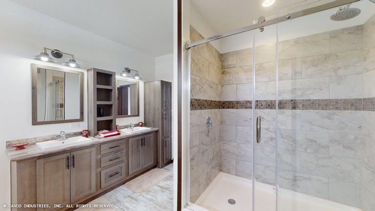 The Forest Heights XL 32643A | 3 bedroom, 2 bathroom, 1951 sqft home | Built by Cavco - Montevideo in Montevideo, MN.