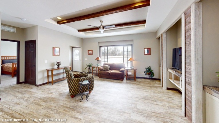 The Forest Heights XL 32643A | 3 bedroom, 2 bathroom, 1951 sqft home | Built by Cavco - Montevideo in Montevideo, MN.