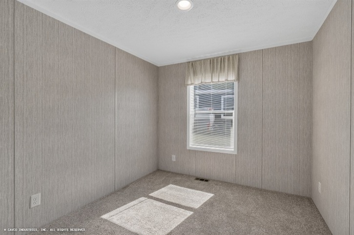 Dart 28483F | 3 bedroom, 2 bathroom, 1280 sqft home. Built by Cavco - Clarion in Shippenville, PA.