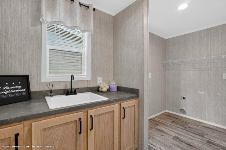 Dart 28483F | 3 bedroom, 2 bathroom, 1280 sqft home. Built by Cavco - Clarion in Shippenville, PA.