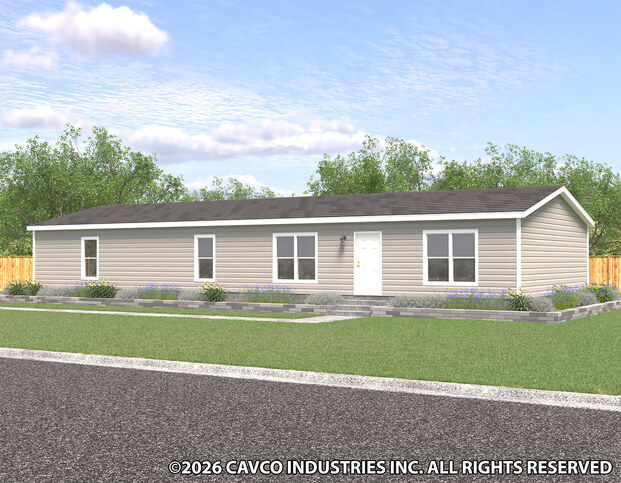 Fleetwood Limited 28684G | 4 bedroom, 2 bathroom, 1813 sqft home | Built by Cavco - Rocky Mount in Rocky Mount, VA.