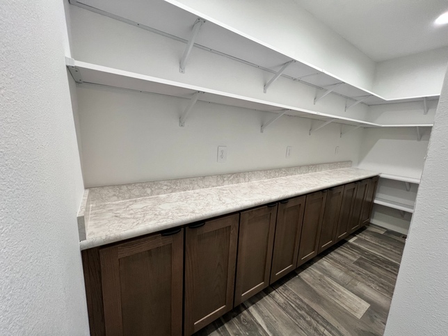 Essence 3 28603D Nevada IA
Buffet Style Pantry w/ 2 barn doors