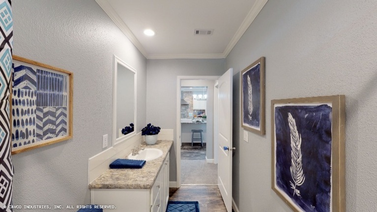 Comfort 32764S | 4 bedroom, 2 bathroom, 2040 sqft home. Built by Cavco - Lake Arlington in Fort Worth, TX.