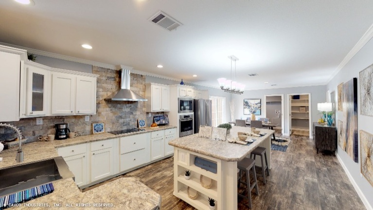 Comfort 32764S | 4 bedroom, 2 bathroom, 2040 sqft home. Built by Cavco - Lake Arlington in Fort Worth, TX.