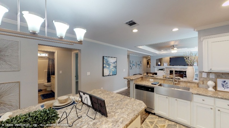 Comfort 32764S | 4 bedroom, 2 bathroom, 2040 sqft home. Built by Cavco - Lake Arlington in Fort Worth, TX.