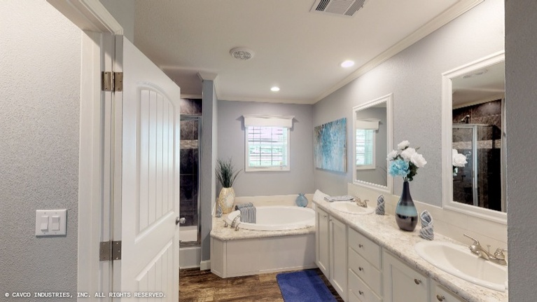 Comfort 32764S | 4 bedroom, 2 bathroom, 2040 sqft home. Built by Cavco - Lake Arlington in Fort Worth, TX.