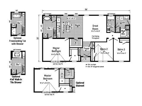 Hilltop | 3 bedroom, 2 bathroom, 1680 sqft home | Built by Cavco - Goshen in Goshen, IN.