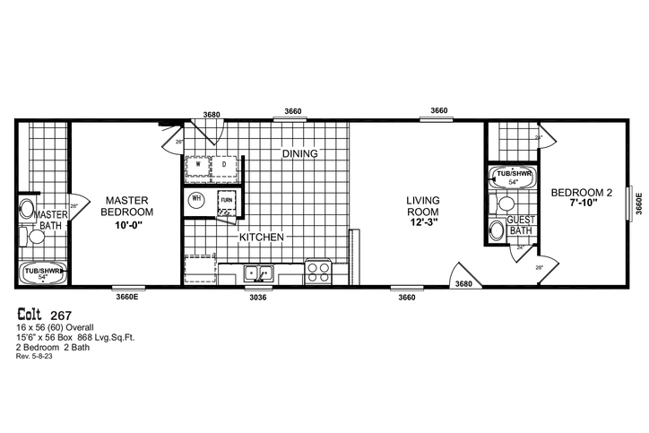 Colt 267 ACORN Manufactured Home Splendora TX