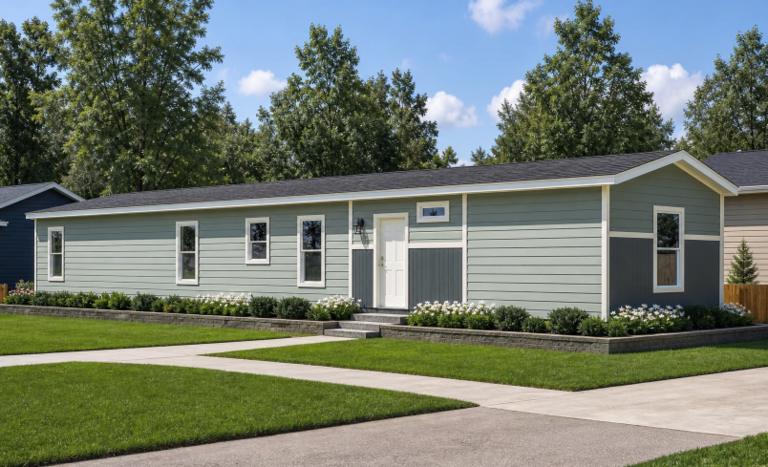 Daisy | 3 bedroom, 2 bathroom, 1104 sqft home. Built by Cavco - Waco in Waco, TX. National Community house.