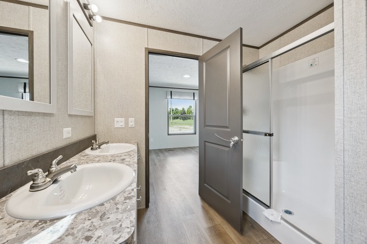Daisy | 3 bedroom, 2 bathroom, 1104 sqft home. Built by Cavco - Waco in Waco, TX. National Community house.