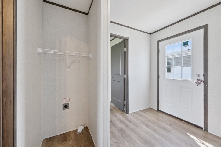 Daisy | 3 bedroom, 2 bathroom, 1104 sqft home. Built by Cavco - Waco in Waco, TX. National Community house.