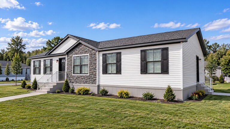 Deercreek Allure 28563A | 3 bedroom, 2 bathroom, 1493 sqft home. Built by Cavco - Shippenville in Shippenville, PA.