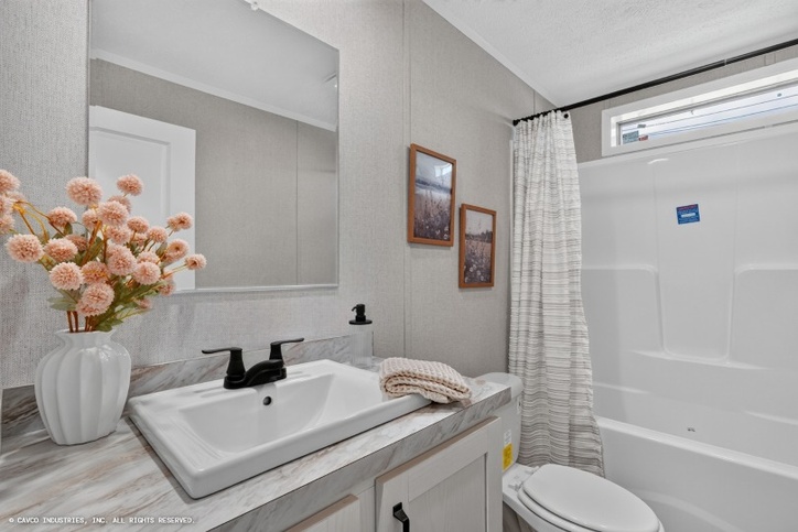 Saleen 28623A | 3 bedroom, 2 bathroom, 1600 sqft home. Built by Cavco - Clarion in Shippenville, PA.