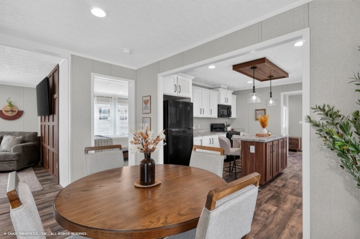 Saleen 28623A | 3 bedroom, 2 bathroom, 1600 sqft home. Built by Cavco - Clarion in Shippenville, PA.