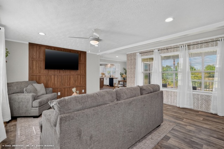 Saleen 28623A | 3 bedroom, 2 bathroom, 1600 sqft home. Built by Cavco - Clarion in Shippenville, PA.