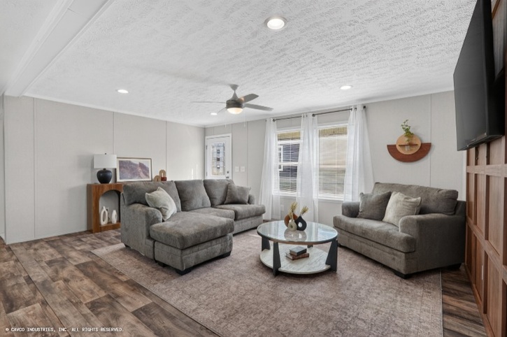 Saleen 28623A | 3 bedroom, 2 bathroom, 1600 sqft home. Built by Cavco - Clarion in Shippenville, PA.