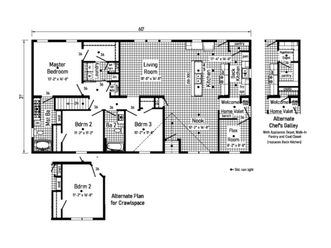 Limited 32603BM | 3 bedroom, 2 bathroom, 1860 sqft home. Built by Cavco - Manorwood in Emlenton, PA.