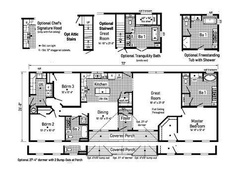 Geraldine | 3 bedroom, 2 bathroom, 1920 sqft home | Built by Cavco - Goshen in Goshen, IN.