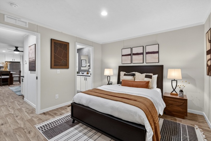 Violet | 3 bedroom, 2 bathroom, 1165 sqft home. Built by Cavco - Rocky Mount in Rocky Mount, VA. National Community house.