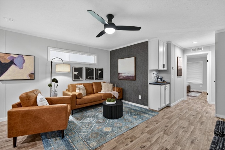 Violet | 3 bedroom, 2 bathroom, 1165 sqft home. Built by Cavco - Rocky Mount in Rocky Mount, VA. National Community house.