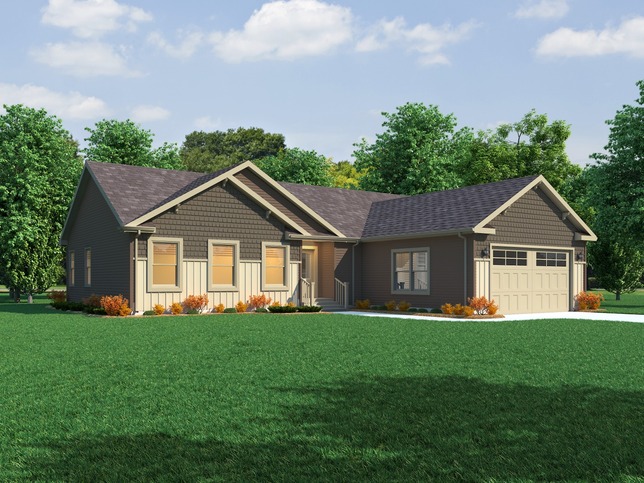 Binkley 32543AM | 3 bedroom, 2 bathroom, 1674 sqft home. Built by Cavco - Manorwood in Emlenton, PA.
