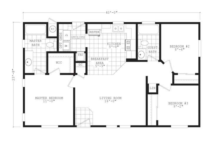 Sierra Value 24403B Manufactured Home from Cavco, Chandler, AZ | The ...