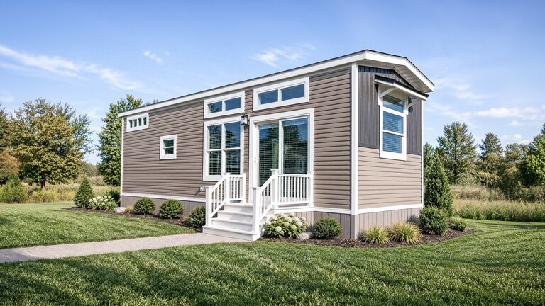 Radiance 12341J | 1 bedroom, 1 bathroom, 399 sqft home. Built by Cavco - Nappanee in Nappanee, IN.