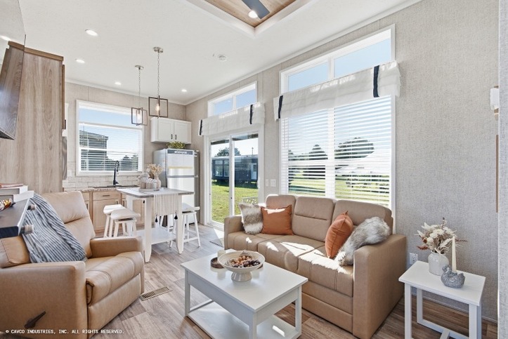Radiance 12341J | 1 bedroom, 1 bathroom, 399 sqft home. Built by Cavco - Nappanee in Nappanee, IN.