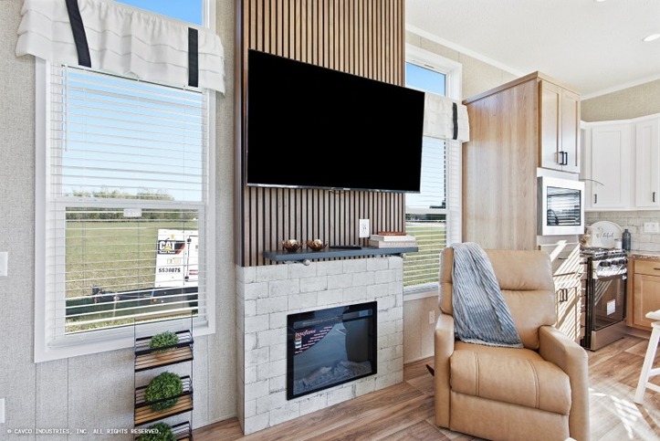 Radiance 12341J | 1 bedroom, 1 bathroom, 399 sqft home. Built by Cavco - Nappanee in Nappanee, IN.