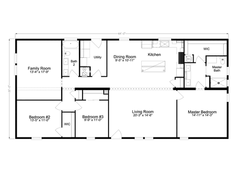 Knox 30643A | 3 bedroom, 2 bathroom, 1920 sqft home. Built by Cavco - Plant City in Plant City, FL