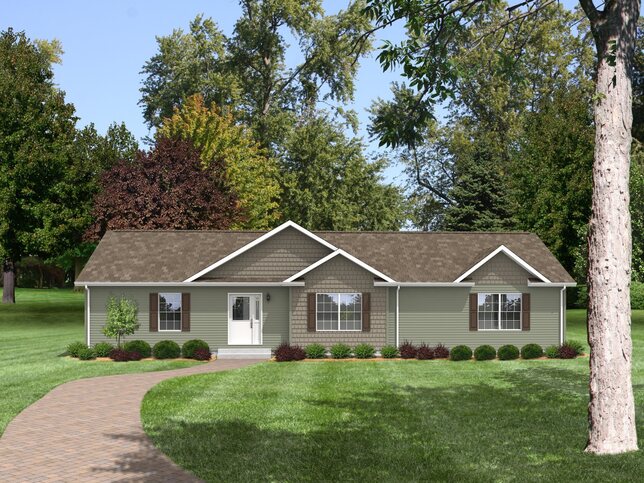 Reserve Classique 28643BM | 3 bedroom, 2 bathroom, 1749 sqft home. Built by Cavco - Emlenton in Emlenton, PA.