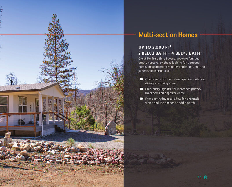 Multi-section Homes