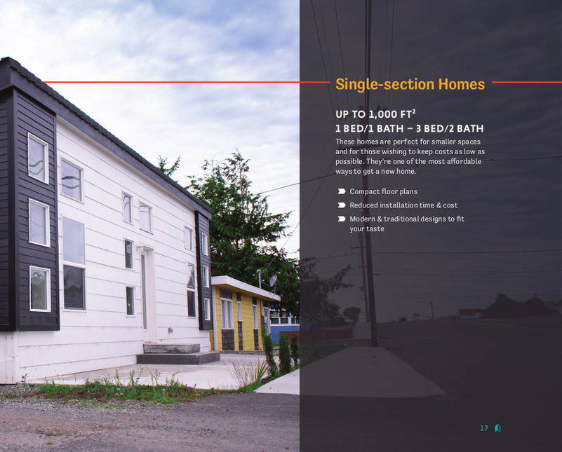Single-section Homes