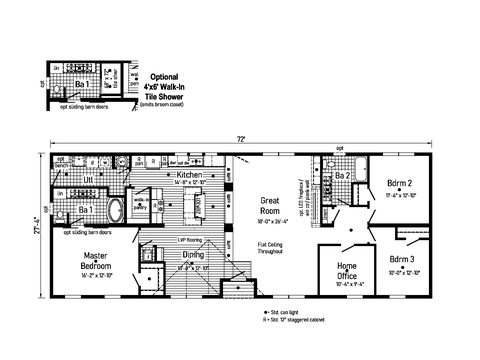 Grand 3.0 | 3 bedroom, 2 bathroom, 1968 sqft home | Built by Cavco - Goshen in Goshen, IN.