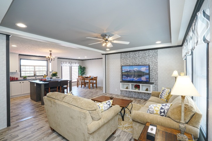 Pegasus 28483S | 3 bedroom, 2 bathroom, 1264 sqft home | Built by Cavco - Rocky Mount in Rocky Mount, VA.