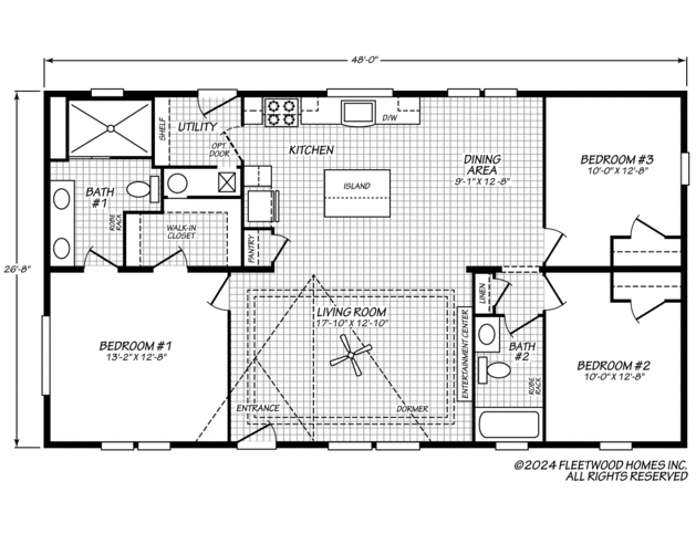 Pegasus 28483S Manufactured Home from Fleetwood Homes, Norton, VA ...