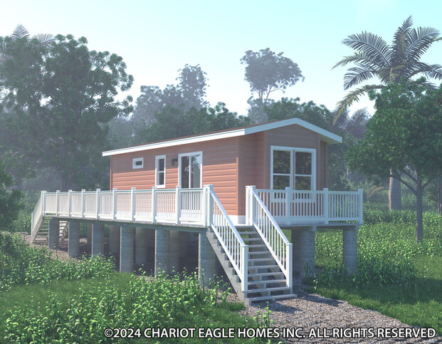 Seashore Cottages 12352A Park Model from Chariot Eagle, Wildwood, FL ...