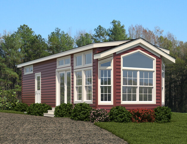 Country Manor Canadian 148029 Park Model | 1 bedroom, 1 bathroom, 537 sqft home. Built by Cavco - Nappanee in Nappanee, IN.