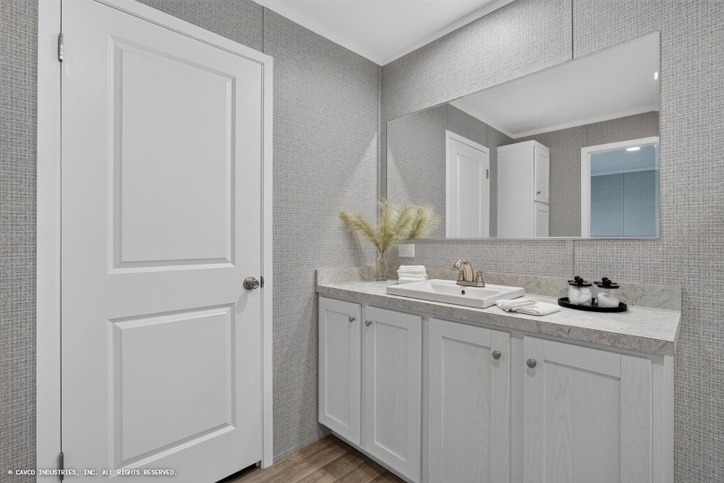 Windpoint 16763B | 3 bedroom, 2 bathroom, 1140 sqft home. Built by Cavco - Shippenville in Shippenville, PA.