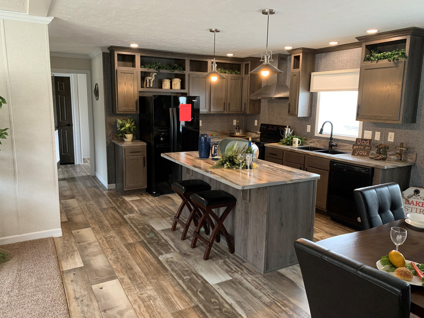 Fairmont Inspiration 186040 HUD manufactured home kitchen