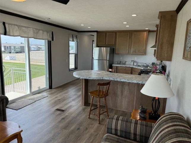 The Rosen | 2 bedroom, 1 bathroom, 687 sqft home built by Cavco - Nappanee in Nappanee, IN